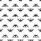 Three blades drone pattern seamless vector