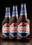 Three bottles of Spitfire Premium Kentish Ale beer