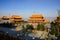 Three buddhist pagodas in Dali old city, Yunnan province, China