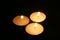 Three Candles in the Dark