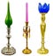 Three candlesticks