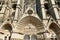 The three central porches of the Saint-Etienne cathedral in Bourges