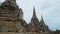 The three Chedis of Wat Phra Si Sanphet