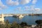 Three Cities as seen from Valletta, Vittoriosa, Senglea, Cospicua, Malta