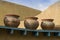 Three Clay Pots