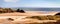 Three cliffs bay panorama