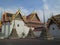 The three colorful small stupa called Phra Chedi Rai