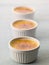 Three Creme Brulees