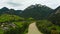 The Three Crowns Massif over The Dunajec River, north Slovakia