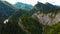 The Three Crowns Massif over The Dunajec River, north Slovakia