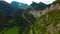 The Three Crowns Massif over The Dunajec River, north Slovakia