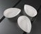 Three deep porcelain bowls