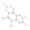 Three-dimensional chemical molecular formula