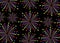 A three dimensional display of a cluster of fireworks explosions in red yellow and indigo black backdrop