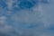 three fighter plane with defensive measure at a air show on the sky