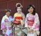 Three geishas