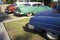 Three General Motor junk cars in Hollywood, California