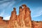 The three Gossips, rock sculpture in Arches national Park