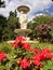 Three graces fountain in patino palace