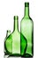 Three green bottles