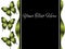 Three Green Butterflies Presentation Slide Background