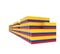 Three group Cargo Containers on white background. 3D Illustration