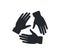Three hands support each other, concept of teamwork, icon vector. Collaboration, company or friends icon. People charity