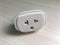 Three-hole plug adapter