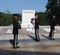 Three Honor Guards at the Tomb