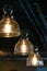 Three Isolated Hanging Lights