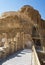 The Three Levels of the Northern Palace at Masada in Israel