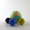 Three Marble Balls With A Toy Ball For Assembling