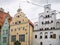 Three medieval houses (The three brothers) in Riga