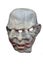 Three Men Faces Halloween Latex Venetian Mask Isolated White  Background
