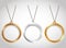 three minimal necklaces icon image