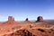 Three Mittens at Monument Valley