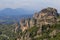 Three monasteries of Meteora