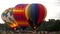 Three Multi-Colored Balloons A\'Glow