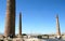 Three of the Musalla Minarets in Herat, Afghanistan