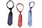 Three neckties