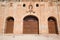 Three old doors of convent in Ayllon