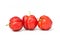 Three organic acerola cherries