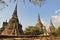 Three pagoda at Phra Nakhon Si Ayutthaya