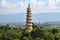 The Three Pagodas of the Chongsheng Temple near the old town of Dali in Yunnan province in China.