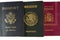 Three passports