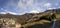 Three peaks at Zambla pass in winter, Bergamo, Italy