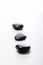 Three Pebble Stones in a row I