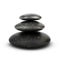 Three Pebbles Stacked, Serenity Concept