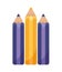 three pencils design