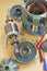 Three phase induction motor bearing repair